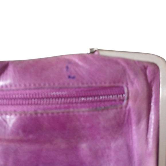 Hobo Purple/Pink Lauren Clutch Wallet Organizer - Picture 11 of 12